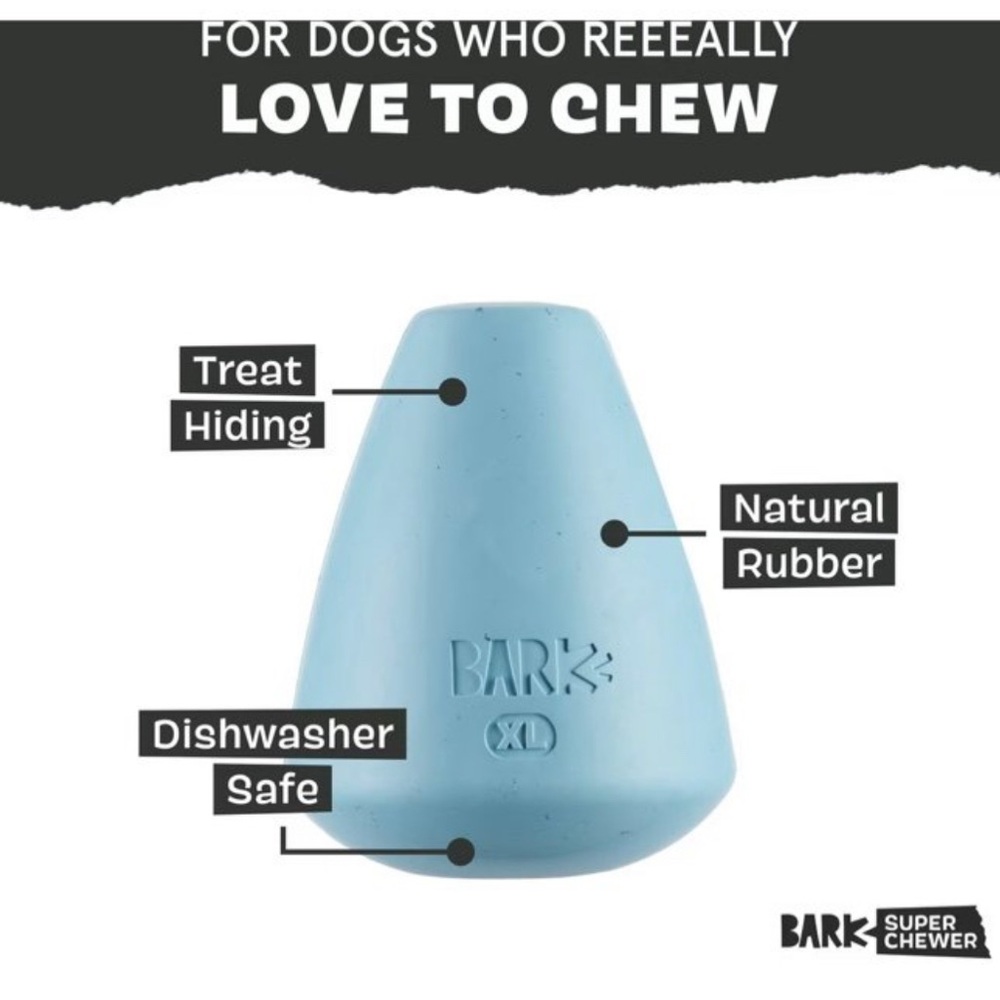 Super Chewer XL dog toy NEW treat dispensing Wacky bounce